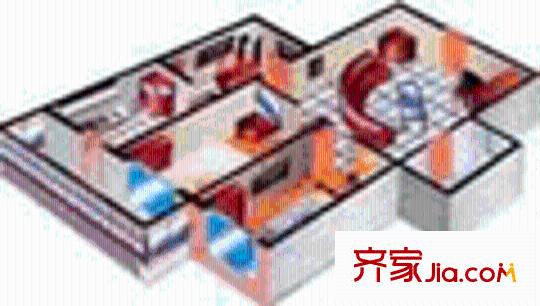 光芒大廈戶型圖2室2廳1衛(wèi)1廚