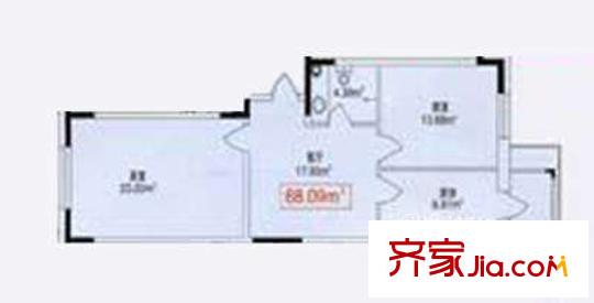 哈爾濱 吉星商住城 戶型圖