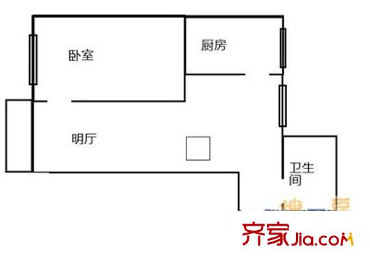 恒運大廈 戶型圖