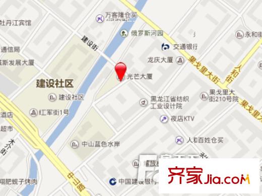 光芒大廈交通圖 