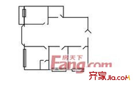 哈爾濱 光芒大廈 戶型圖