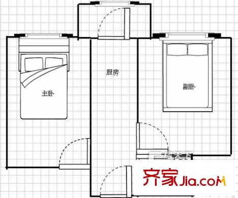  平公小區(qū) 戶型圖