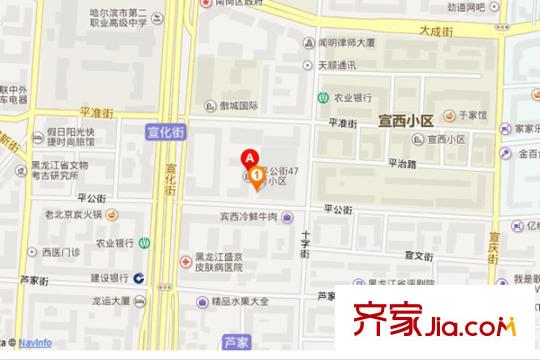 平公小區(qū)交通圖