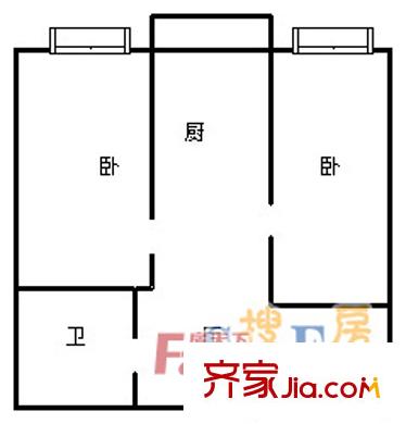哈爾濱 北鴻花園城市 戶型圖