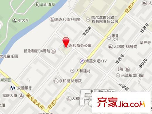 永和商住交通圖 