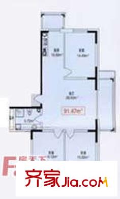 哈爾濱 吉星商住城 戶型圖