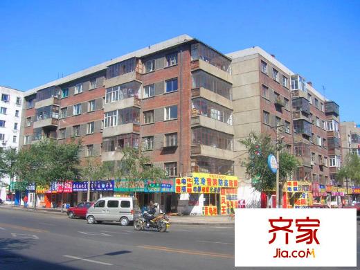 鐵路小區(qū)外景圖 