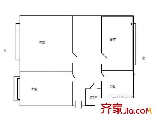 哈爾濱 北鴻花園城市 戶型圖