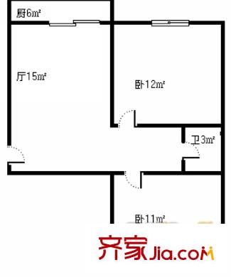 宣信小區(qū) 戶型圖