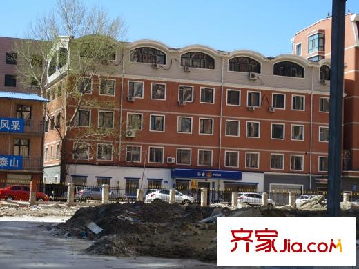 中鐵嘉園配套圖周邊配套公安局實拍（2014-4-15）