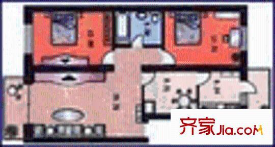 哈爾濱 天木小區(qū) 戶型圖