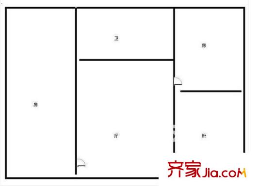 哈爾濱 天木小區(qū) 戶型圖