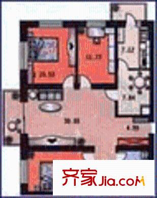 哈爾濱 天木小區(qū) 戶型圖