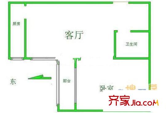 哈爾濱 信恒花園 戶型圖