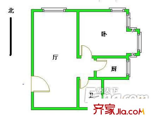 黑大家屬樓 戶型圖
