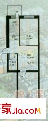 鴻朗花園戶(hù)型圖戶(hù)型圖 2室1廳1衛(wèi)1廚