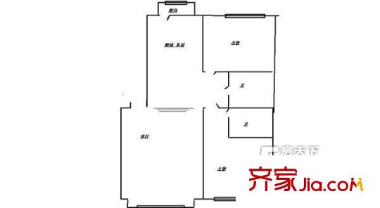 哈爾濱 宏信廣場 戶型圖