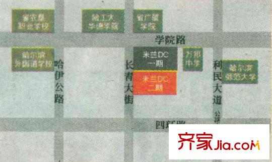 米蘭D.C交通圖