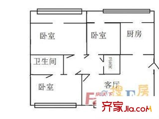 哈爾濱 信恒花園 戶型圖
