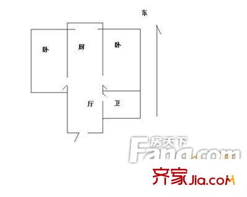 哈爾濱 信恒花園 戶型圖