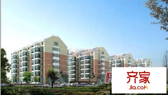 潔凈小區(qū)外景圖2