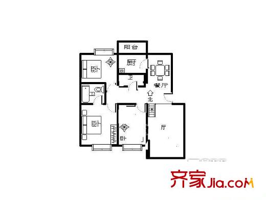 哈爾濱 宏信廣場 戶型圖