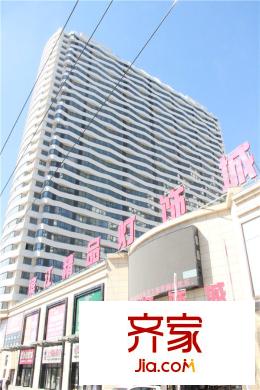 方遠(yuǎn)?濱江國際C1側(cè)面仰拍（2015-10-12）