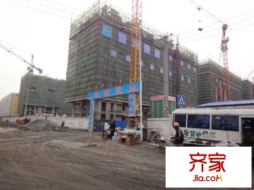 地鐵家園實景圖項目工程進展實景（2011-4-26）