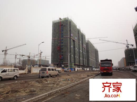 地鐵家園實景圖項目工程進展（2011-4-26）