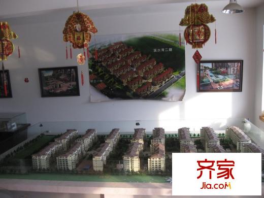 溪水灣實景圖項目沙盤（2012-10-30）