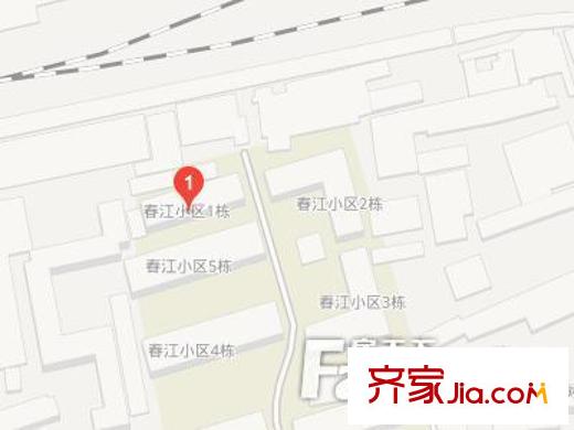 春江小區(qū)交通圖