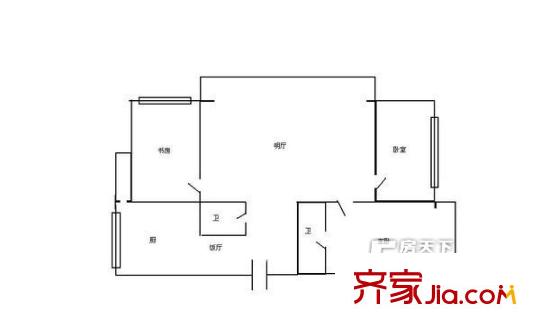 哈爾濱 盟科時代 戶型圖