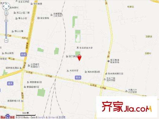 睿城臻品交通圖