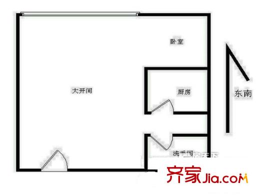 哈爾濱 盟科時代 戶型圖