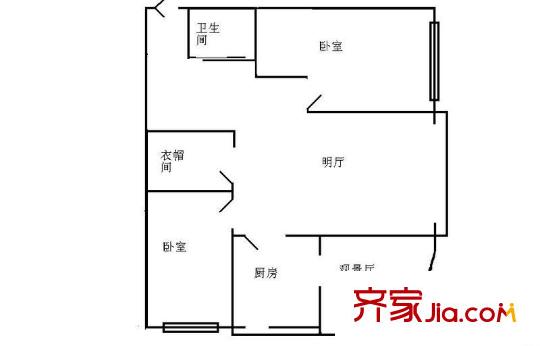 哈爾濱 盟科時代 戶型圖