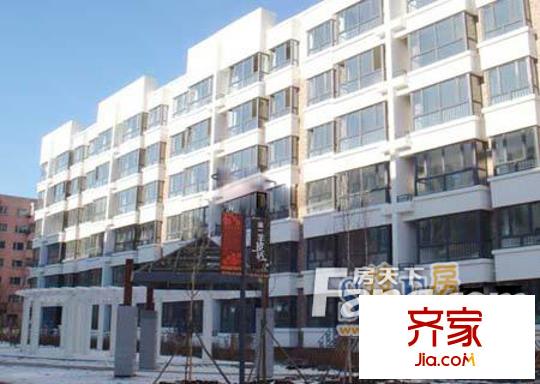 維也納河畔新城外景圖 