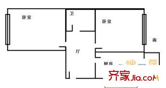 哈爾濱 蘆家街住宅 戶型圖