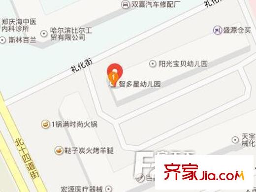鴻基名苑交通圖