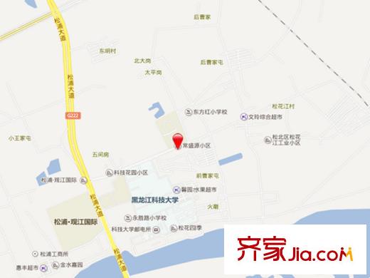 常盛源交通圖