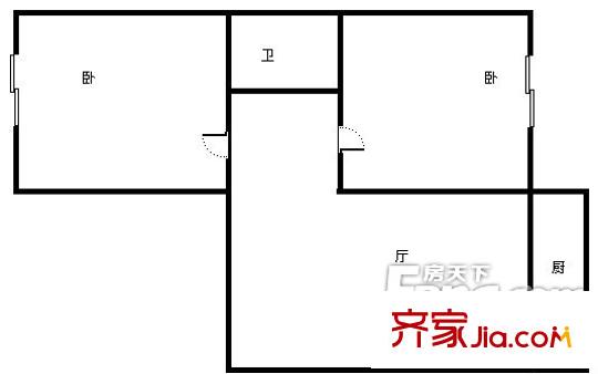 哈爾濱 蘆家街住宅 戶型圖