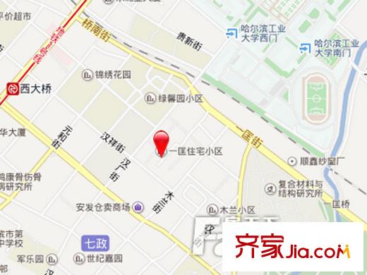 一匡小區(qū)交通圖 