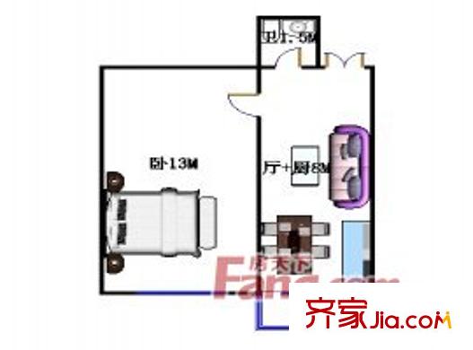 哈爾濱 工程機械廠家屬樓 戶型圖