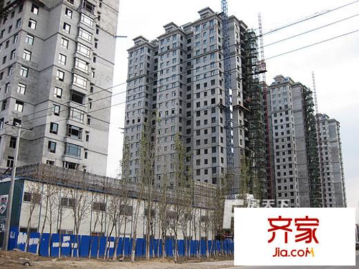弘基世紀(jì)城實(shí)景圖項(xiàng)目高層實(shí)景（2012-11-05）