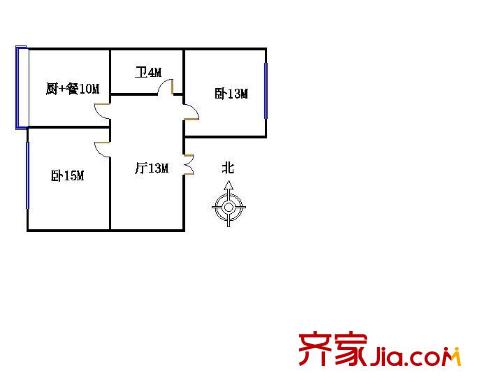 漢林美苑 戶型圖