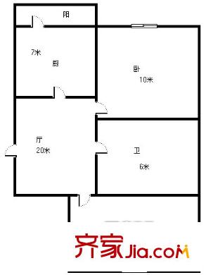 哈爾濱 香坊大街93號(hào)小區(qū) 戶型圖