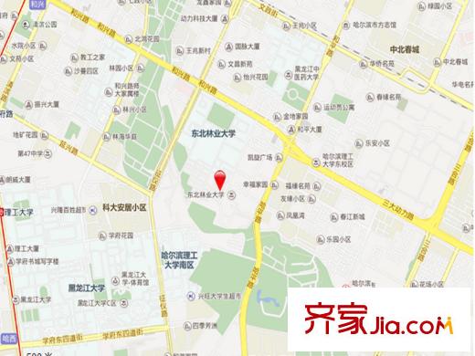 松研小區(qū)交通圖