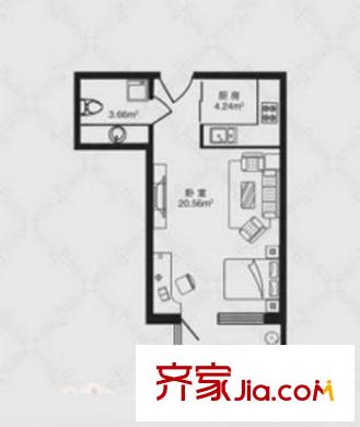 東升江畔 戶型圖