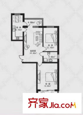 東升江畔 戶型圖