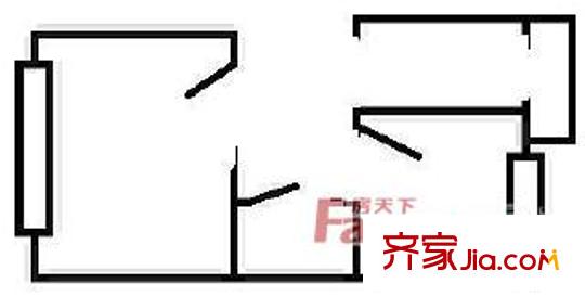電車小區(qū)2室1廳1衛(wèi)1廚