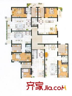 美蘭八度空間戶型圖戶型圖 2室1廳1衛(wèi)1廚